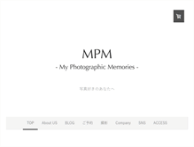 Tablet Screenshot of mpm-photo.jp